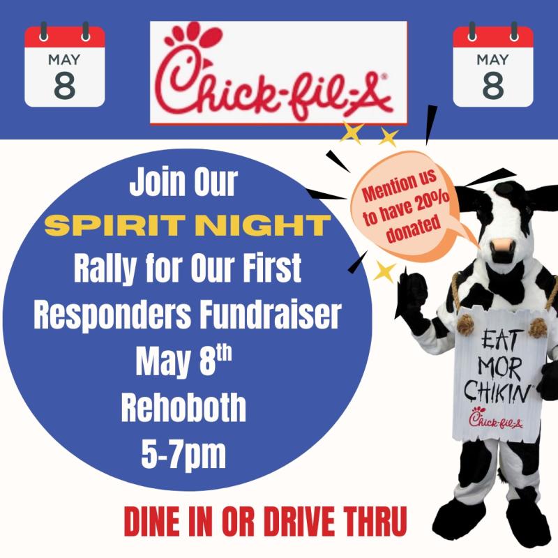 EAT, chickfila first responders